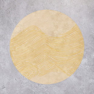 rkt4现代客厅卧室圆形地毯简约梳妆台垫沙发简约茶几试衣间