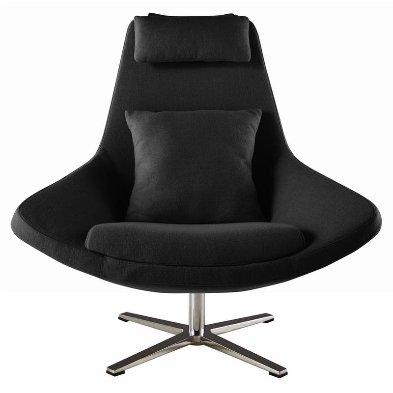 时尚现代休闲椅新款单人设计师椅子样板房售楼处洽谈沙发椅办公椅