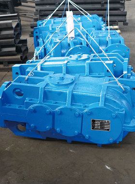 山能供应JS75煤矿刮板输送机用减速机可侧卧式安装使用方便