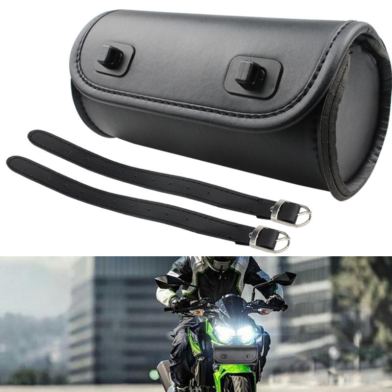 摩托车改装太子车哈雷车 电动车尾包鞍座工具挂包圆筒车包 车头包