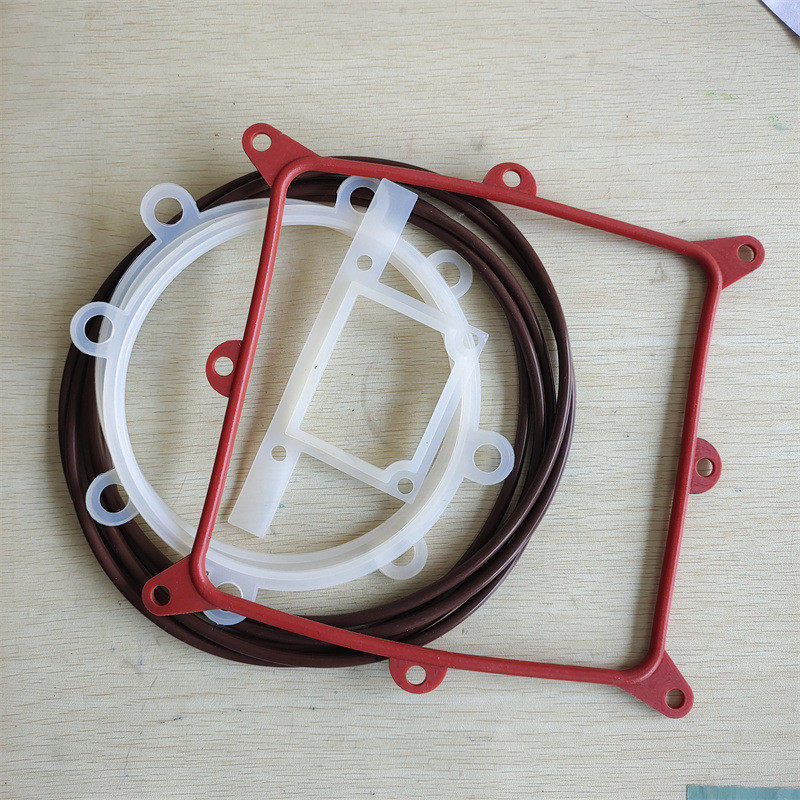 定做硅胶垫耐温硅胶件密封件白色硅胶异型加工抗撕裂硅胶制品