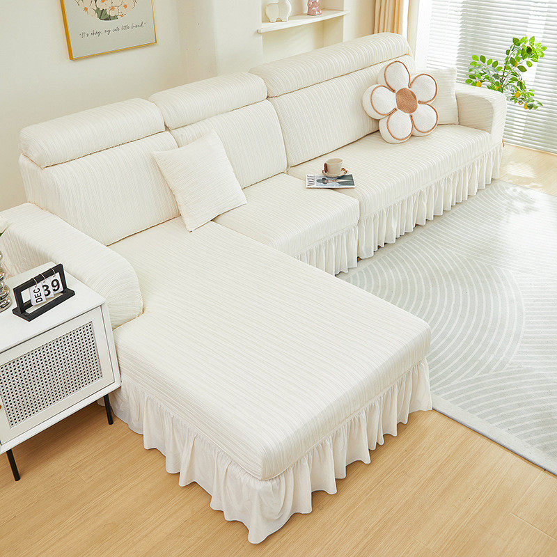 2024新款沙发套罩全包防尘防猫抓贵妃组合型沙发套四季通用水波纹,居家布艺,沙发垫,淘宝优惠券,粉丝福利购,淘宝优惠卷