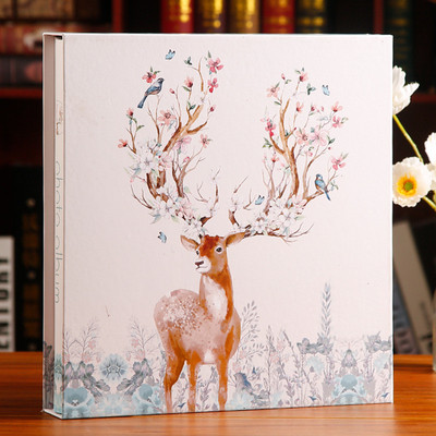 444z批发5寸6寸相册本纪念册家庭版大容量框影集照片收纳收藏相簿