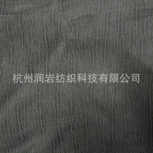 铜氨人丝人棉面料铜氨人棉铜cupro杨柳绉绉布氨人丝绉布顺圩绉