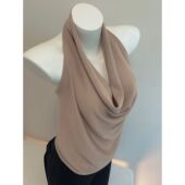 68小众高货本期挚爱 红色荡领挂脖吊带无袖 一定要入 巨好看