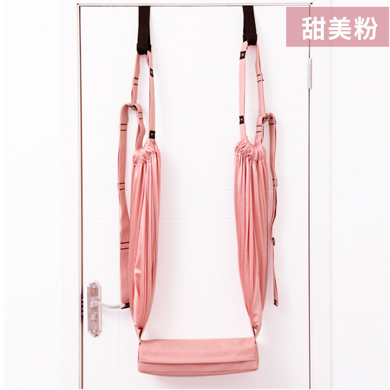 空中门上吊绳家用后弯下腰训练器瑜伽绳挂瑜伽倒立器伸展带拉力带