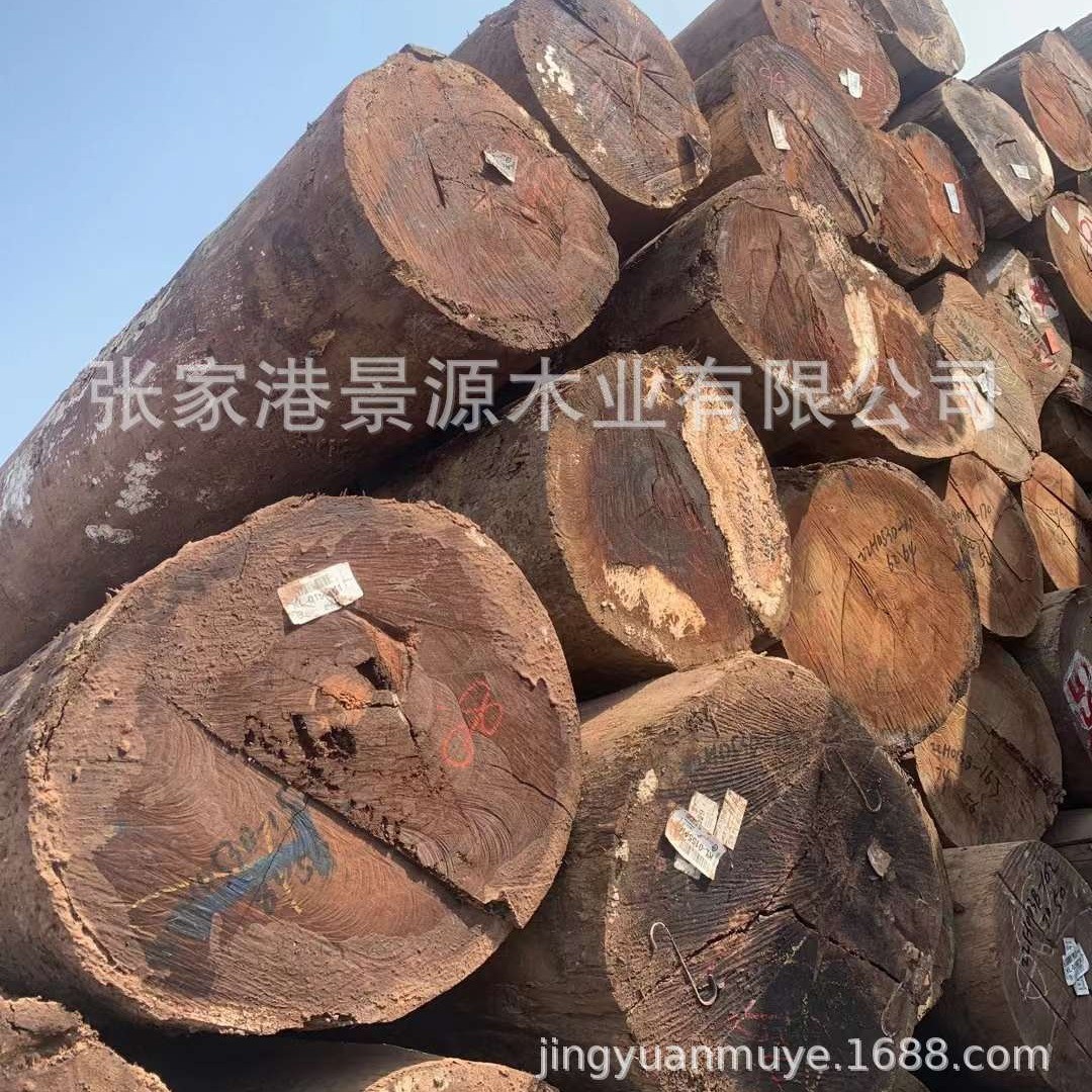 瓦泰豆 瓦泰豆原木 筷子料 红檀木 装修 工艺品料 梳子料工具柄料