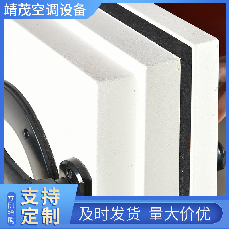 厂家批发钢制检修防冷桥空调检修口门空调箱检修门高强度防锈蚀