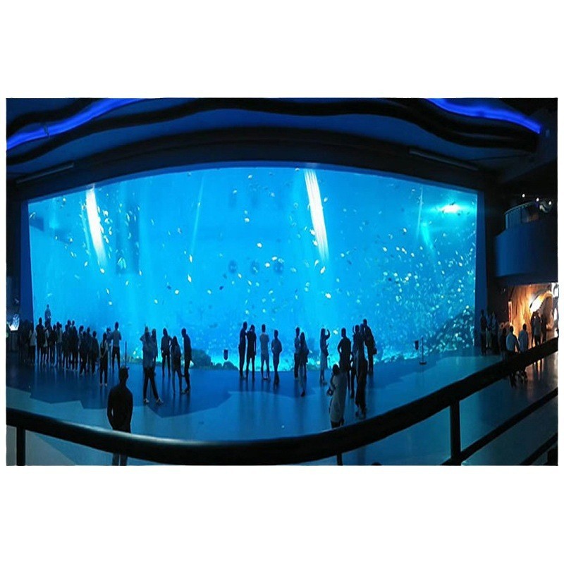 霍氏承接海洋馆工程大型亚克力鱼缸水族箱商用展览观赏定制