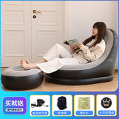 批发空气赠户外充气沙发成人家用充气沙发椅折叠懒人野营便携式 舒