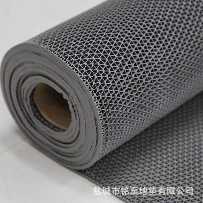厂家pvc型地垫s镂空通底防滑防水地垫子家商用浴室走廊疏水地毯垫