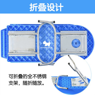 宠物洗澡池abs狗狗洗澡盆大猫咪小型犬浴缸浴池宠物店加厚池子