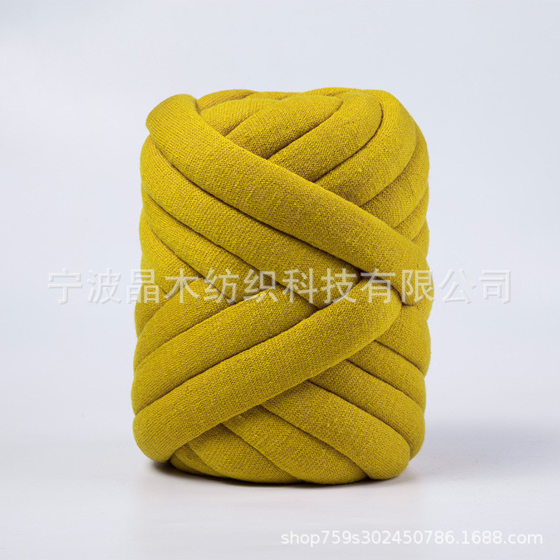 无缝灌芯棉diy午休毯可机洗水洗毛毯手工编织多颜色可选择