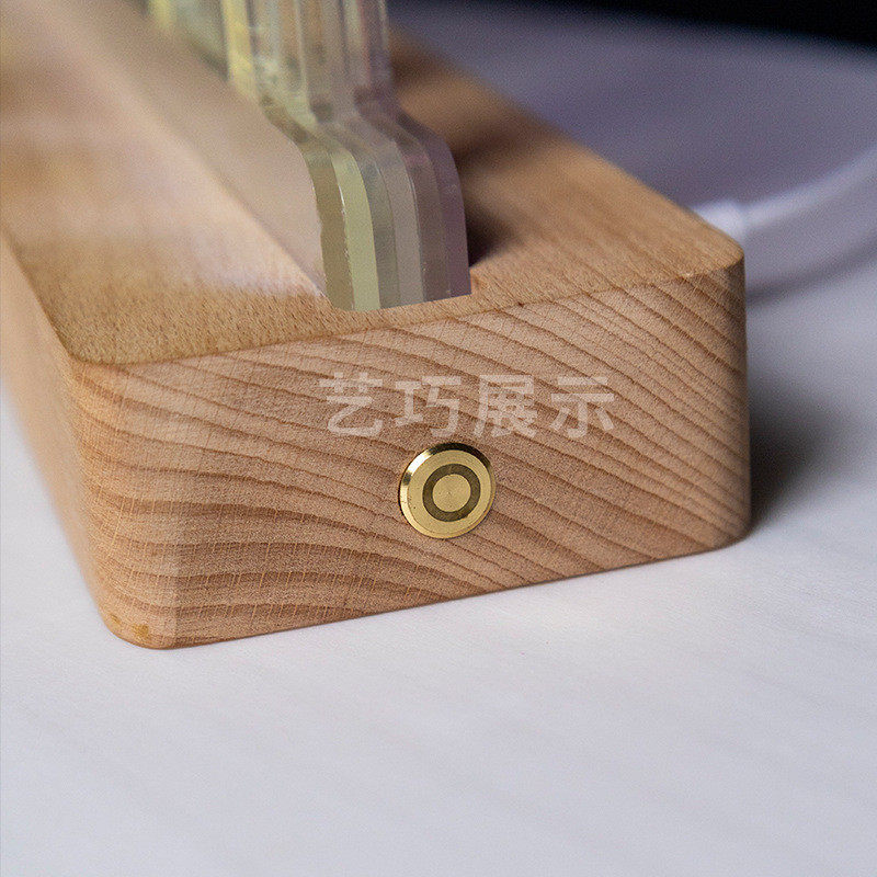 炫彩亚克力广告牌摆件学府展示架景点展架台卡创意3d立体桌面diy