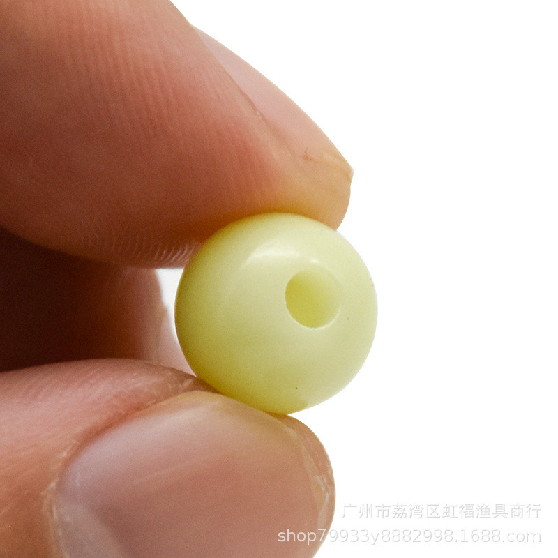 超亮挂夜光珠大包装做牙带钓组配件带鱼仕台湾专用夜光挡珠夜光豆
