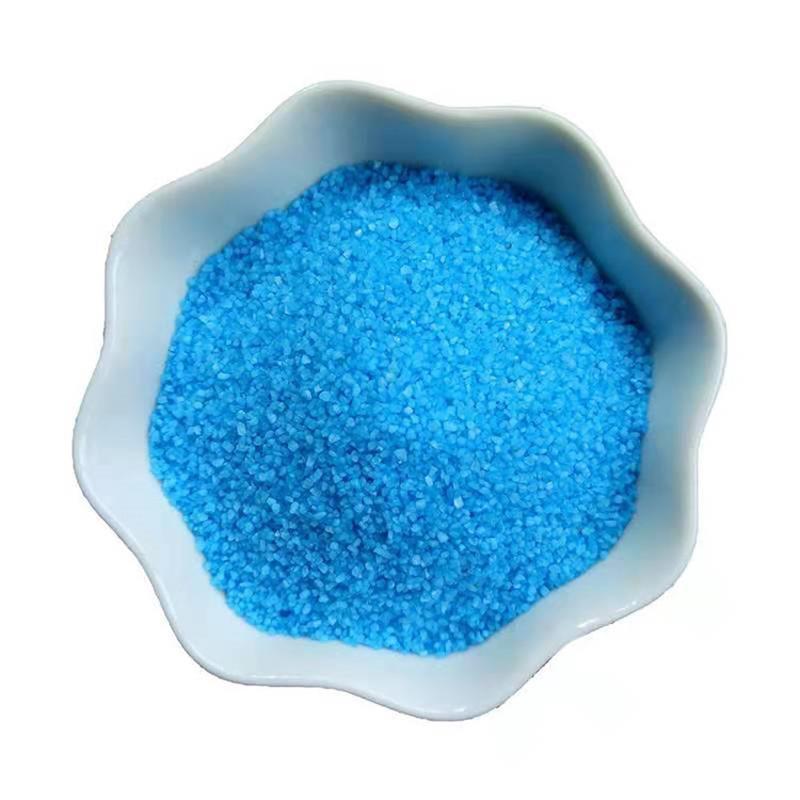 批发染色彩砂水族园艺装饰造景蓝色号真石漆彩砂型沙颜色齐全