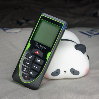 一探究竟很高兴力荐光伏踏勘专用测距仪绿光锂电高精量尺神器