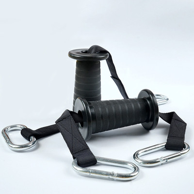 锥形绳索握把kaz飞鸟夹胸把手二头肌弯举肌三头下压健身