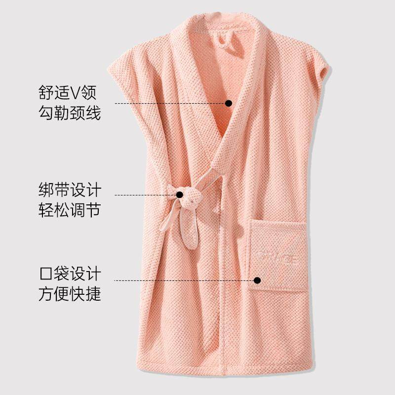 36夏季浴裙女菠萝格条纹吸水浴袍家用睡裙居家女士2024新,农机/农具/农膜,播种栽苗器/地膜机,淘宝优惠券,粉丝福利购,淘宝优惠卷