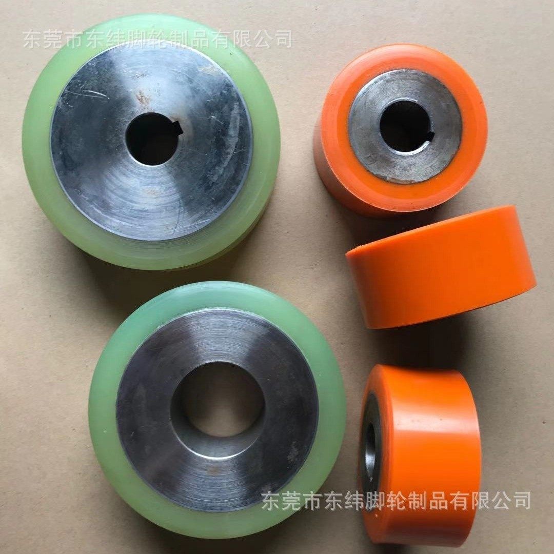 过山车胶轮轨道轮 不脱胶天车从动轮 聚氨酯动力轮橡胶滚轮摩擦轮,橡塑材料及制品,亚克力管/有机玻璃管,淘宝优惠券,粉丝福利购,淘宝优惠卷