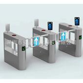 安道工地闸门禁系统小区人行通道闸机摆人脸识别翼闸斜角三辊闸