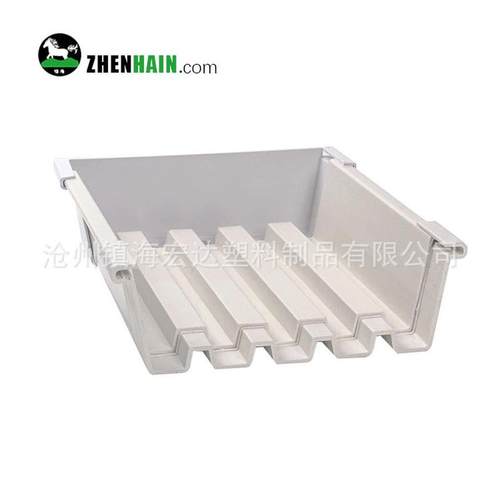 温室大棚无土栽培pvc草莓种植槽栽培波浪型椰糠条底部槽