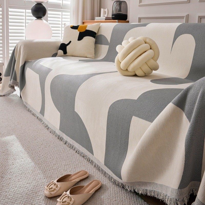防猫爪全包沙发巾盖布四季通用防滑耐脏沙发布万能罩高级感沙发套,居家布艺,沙发垫,淘宝优惠券,粉丝福利购,淘宝优惠卷