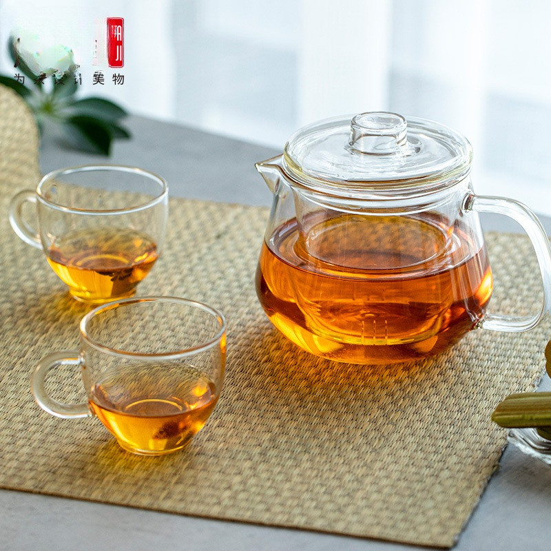 茶具中式空轻玻璃茶壶壶茶壶茶水分离玻璃煮茶壶家用玻璃昌苏