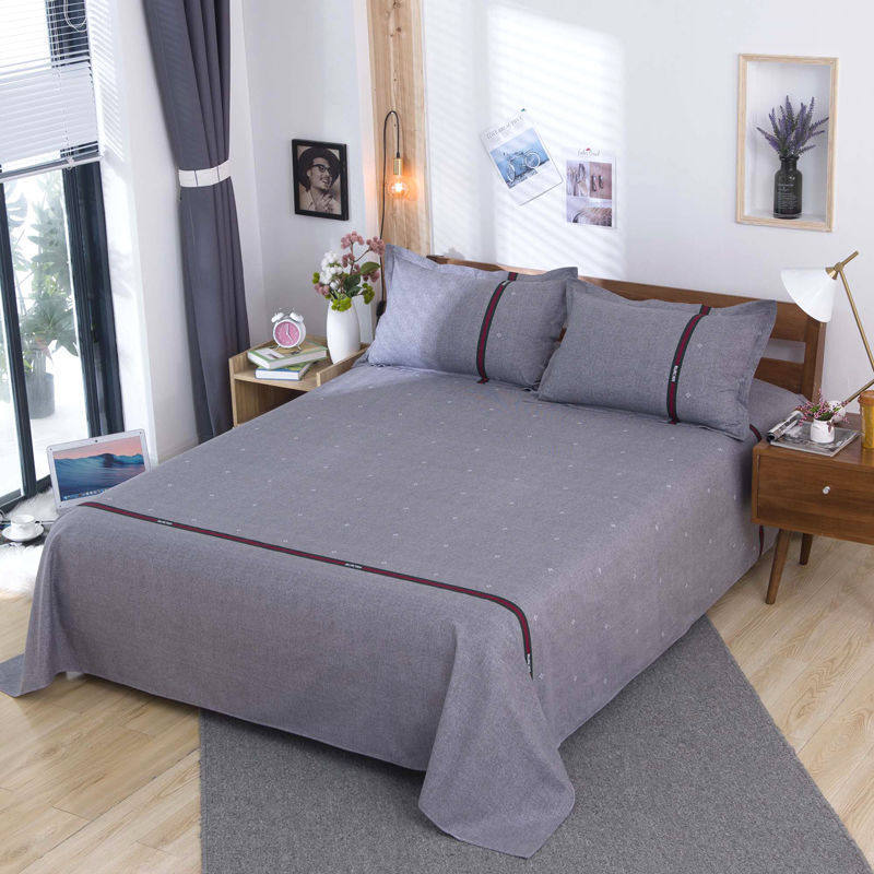 【床单+枕套】纯棉床单三件套加厚床单不起球单双人被单,户外/登山/野营/旅行用品,一次性床单被套,淘宝优惠券,粉丝福利购,淘宝优惠卷
