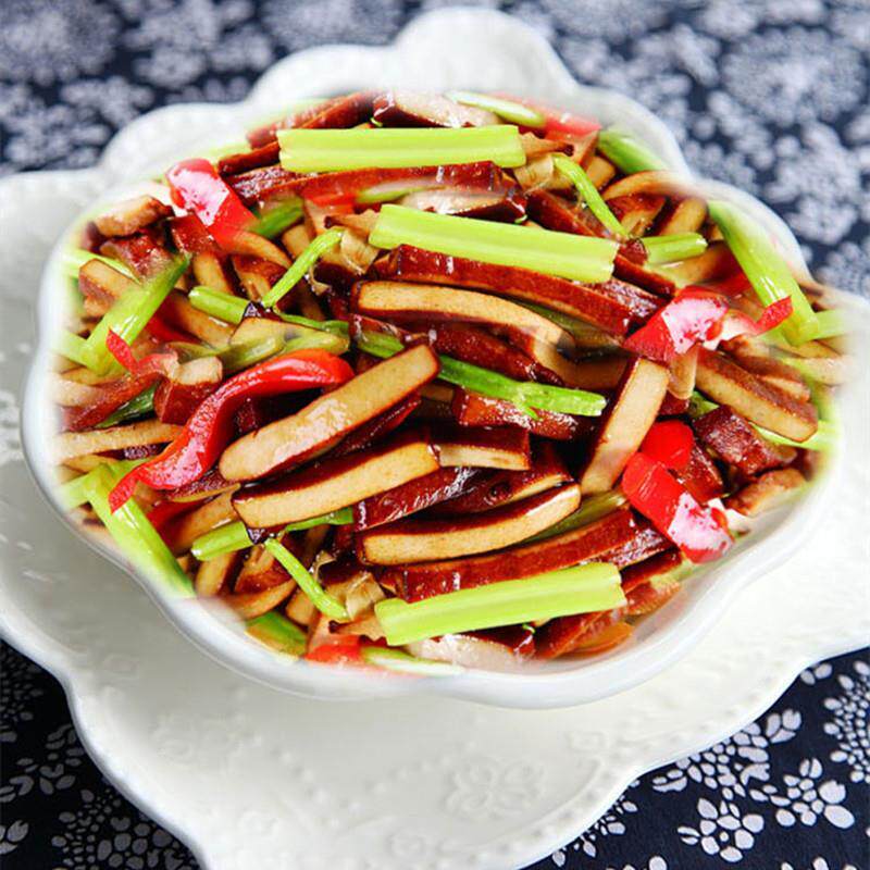 马鞍山茶干恒香系列茶干五香干子炒菜豆腐干黄池茶干即食食品