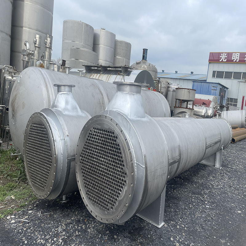 热销304冷凝器恒温降温结晶冷凝器蒸汽加工不锈钢列管式不锈钢