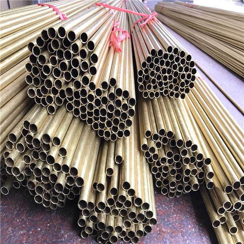 富创直供h65黄铜管黄铜毛细管黄铜套管加工切割打孔量大优惠