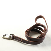 大中小型犬牛皮锁钩牵引绳宠物牵引带供应头层牛皮拉带狗绳