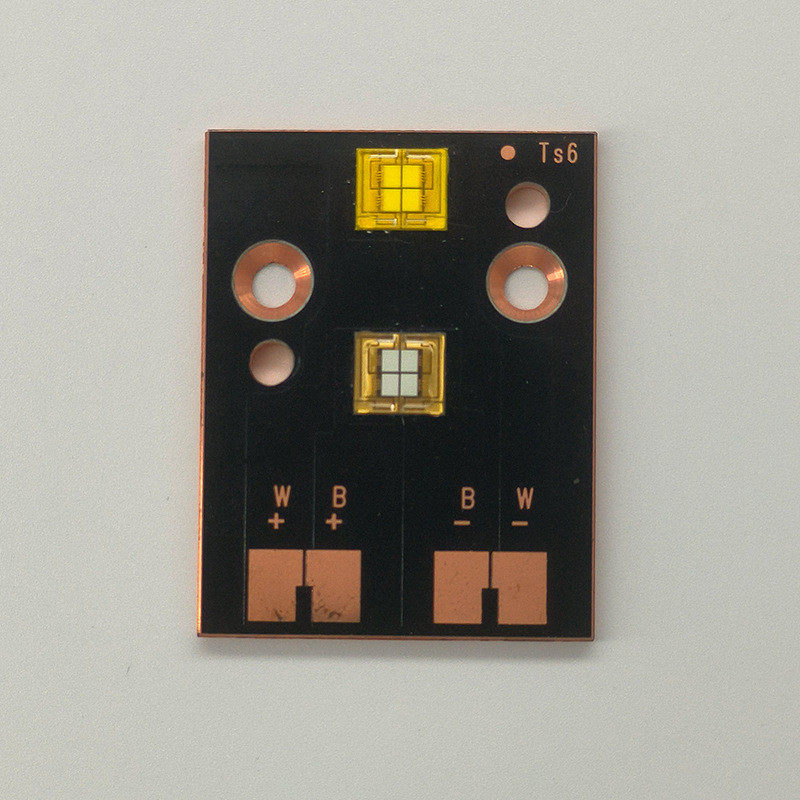 160w28366-8v黄/钓鱼灯双色激光炮led蓝白灯珠