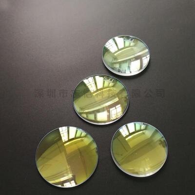 聚焦能光纤激光切割机迪镜d34f120/150/200mm石英聚焦镜片