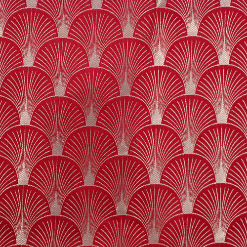 现代桌旗孔雀开屏高精密提花面料红木家具抱枕坐垫新中式沙发面料