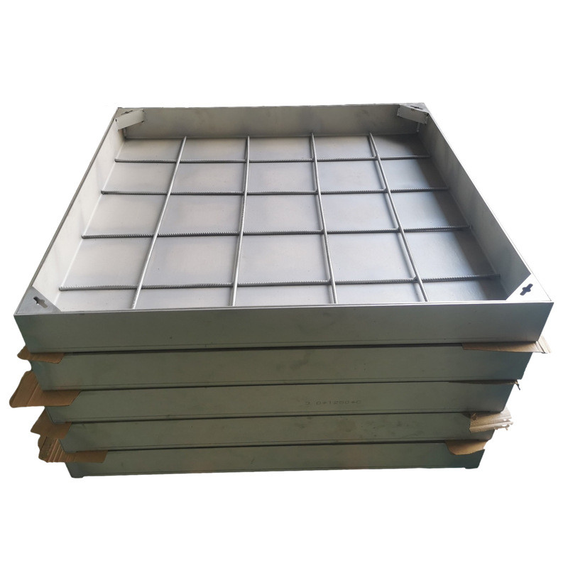 201不锈钢井盖板污水排水式下沉井盖市政园林道路隐形雨水窖井盖