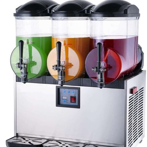 热销15l沙冰机雪泥机多功制冰机雪融机沙冰机商用款双缸三缸果汁