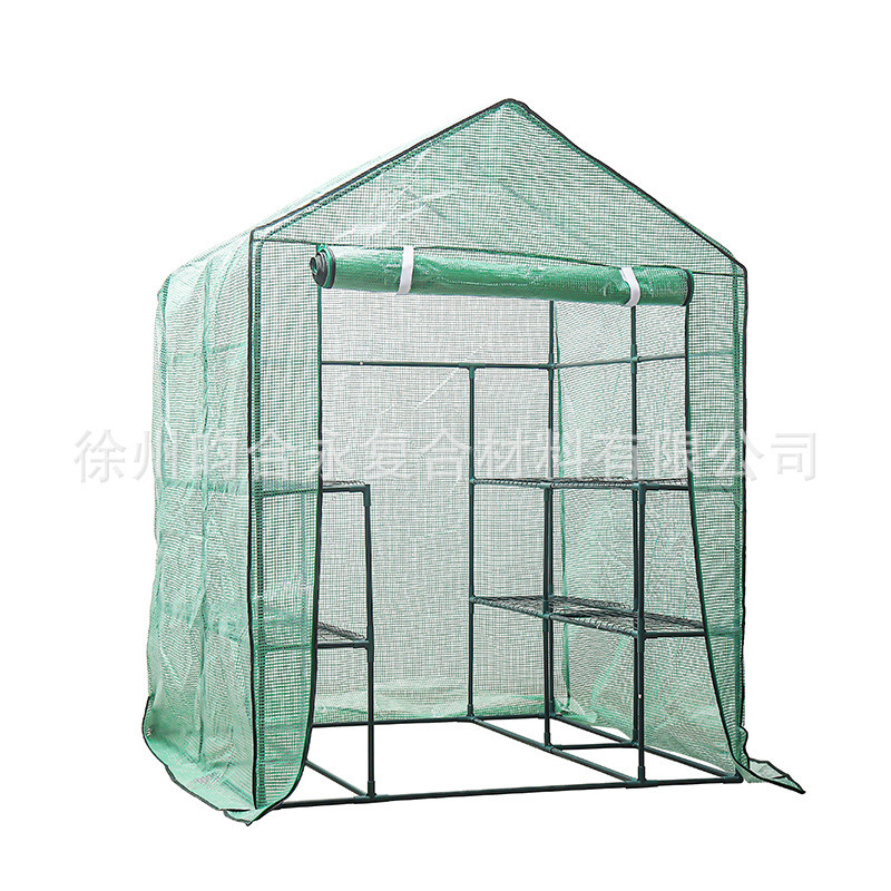 整套暖房园艺温室暖房花架植物多肉防雨温棚冬季植物保保暖房花架