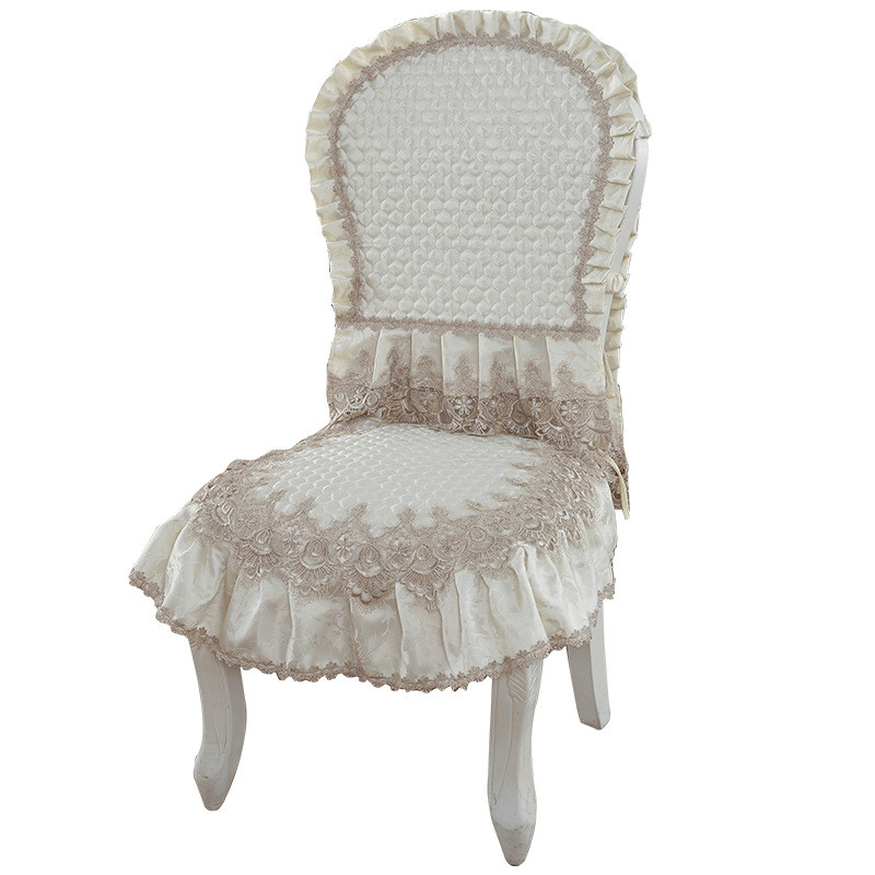 热销欧式餐桌椅垫椅子套四季通用客厅家用布艺套装套田园风酒店椅