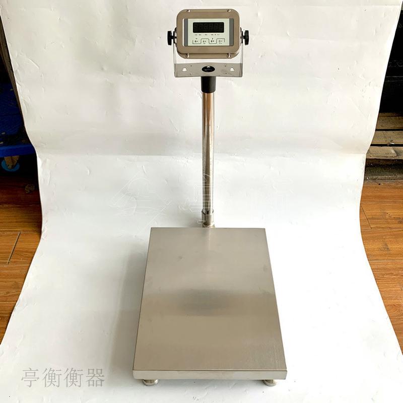 热销不锈钢防水电子台秤TCS-500公斤台式电子秤304材质计重秤带立