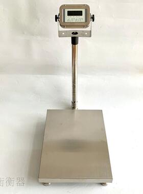 热销不锈钢防水电子台秤TCS-500公斤台式电子秤304材质计重秤带立