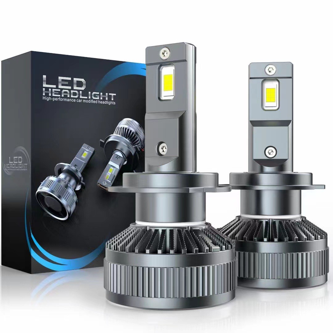 新款大功率120W大小货车通用 V28LED汽车大灯智能解码现货供应 H7