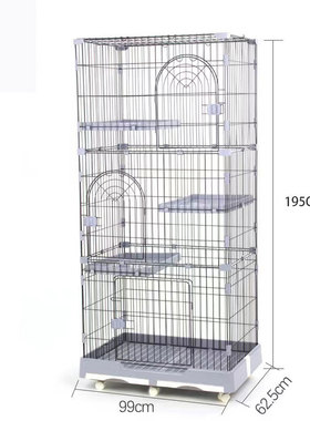 风宠csn猫别墅宠物猫笼系列双层三层猫笼子宠物用品猫狗寵物窩