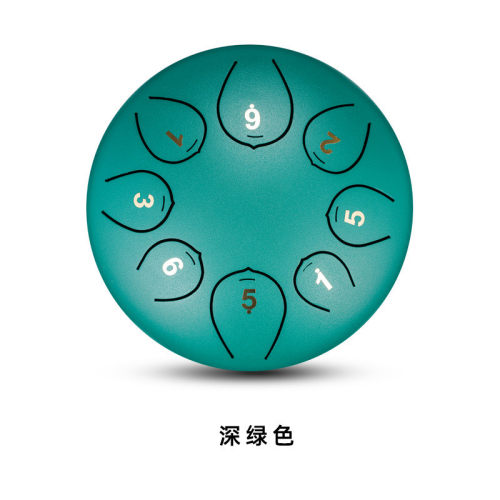 空灵鼓无忧鼓钢舌鼓6寸8音空靈鼓儿童手碟鼓打击乐器空灵鼓