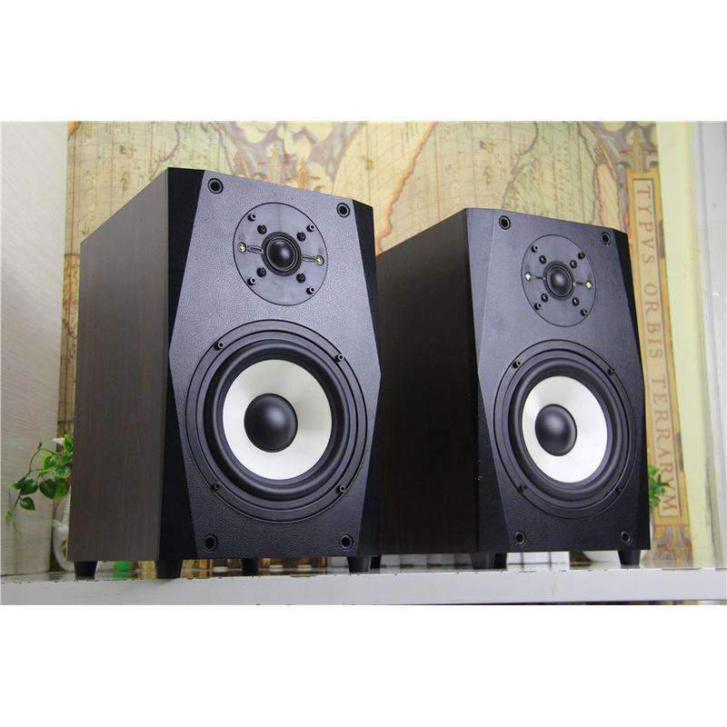 全木质大功率无源2.0音箱6.5寸重低音炮电子分频HI-FI5.1环绕音响