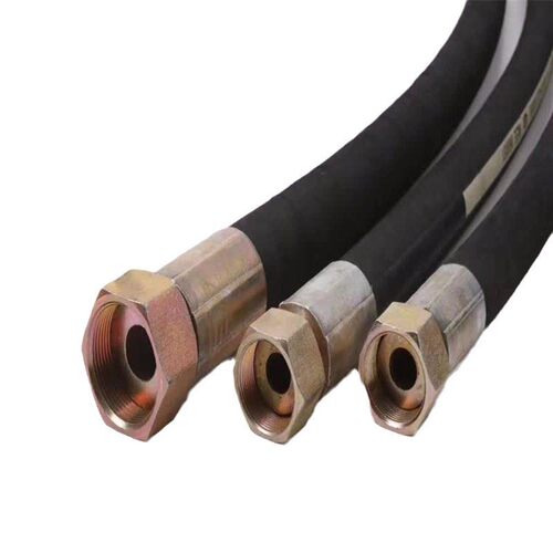 厂家供应钢丝缠绕胶管大口经橡胶法兰吸排管橡胶管骨架缠绕钢丝