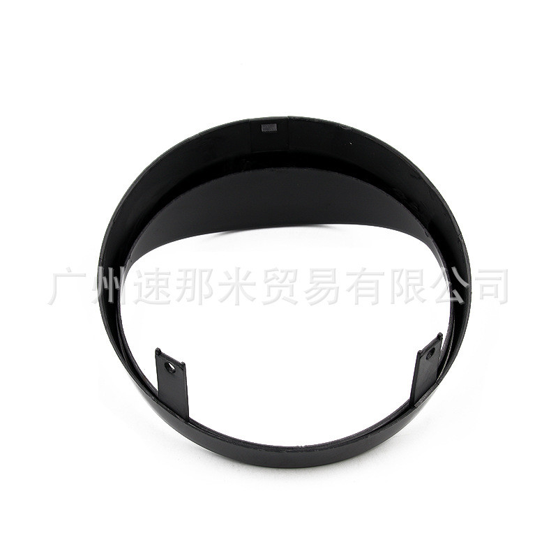 热销适用于比亚乔改装gts300改装框框大灯罩灯帽檐 雾黑灯前大灯