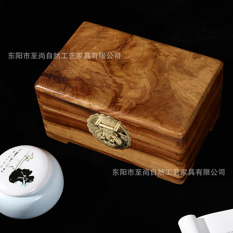 香樟木板家谱字画珍贵物品收纳藏盒子整首饰原木支持批量加工
