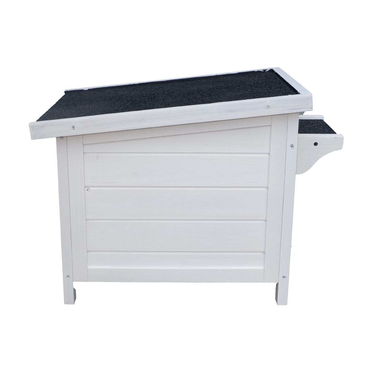 定制猫窝猫屋家用小型猫别墅户外防雨保温半封闭实木超大自由空间